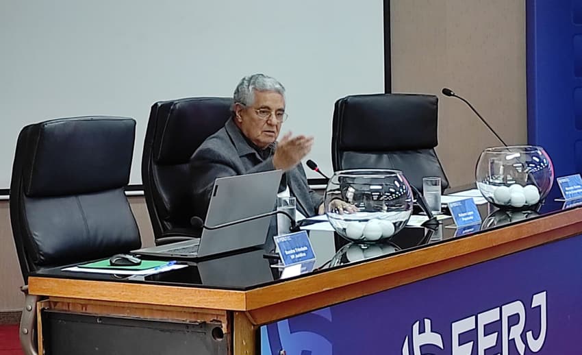 Rubens Lopes, presidente da Ferj (Foto: Leonardo Bessa/Lance!)