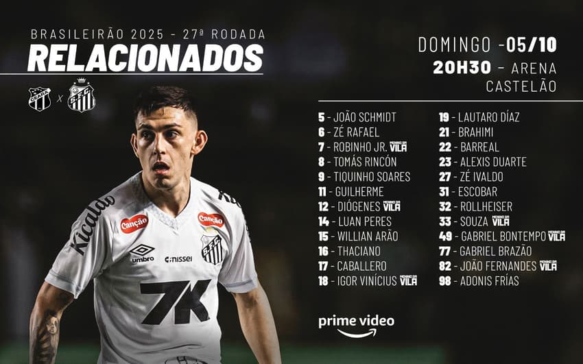 Relacionados para Ceará x Santos (Foto: Divulgação)