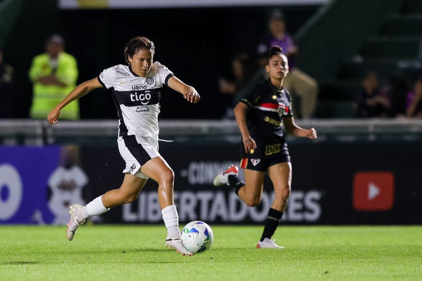 Olímpia e São Paulo se enfrentaram pela Libertadores Feminina. (Foto: Staff Images Woman/Conmebol)