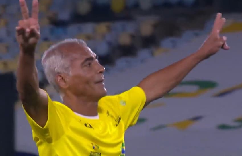Romário em Brasil x Itália (Foto: Reprodução)
