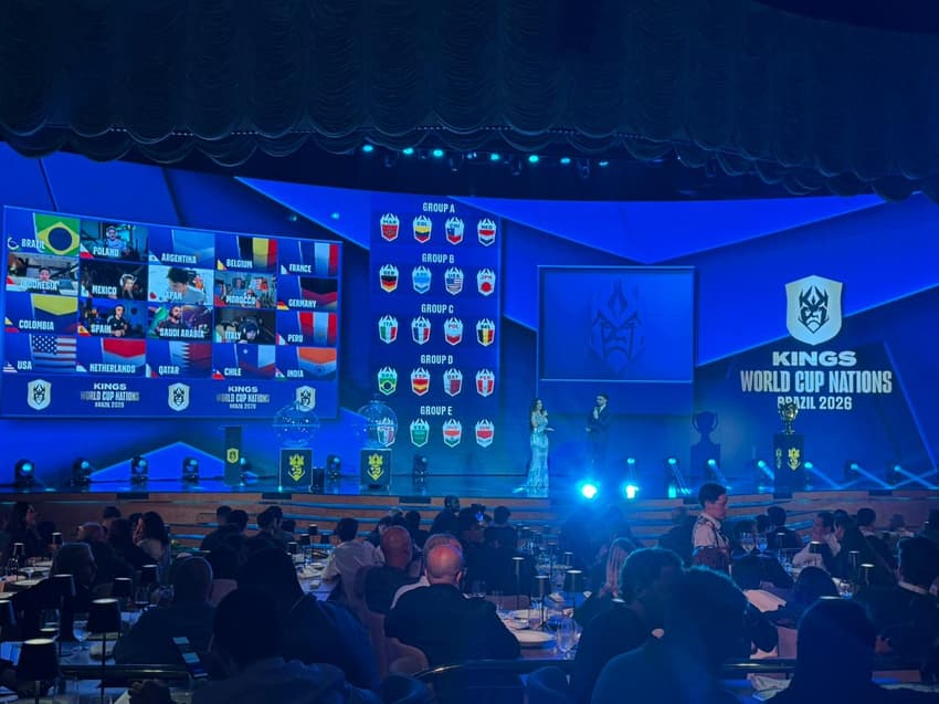 Brasil tem grupo definido na Kings World Cup Nations (Foto: Bruno Vaz / Lance!)