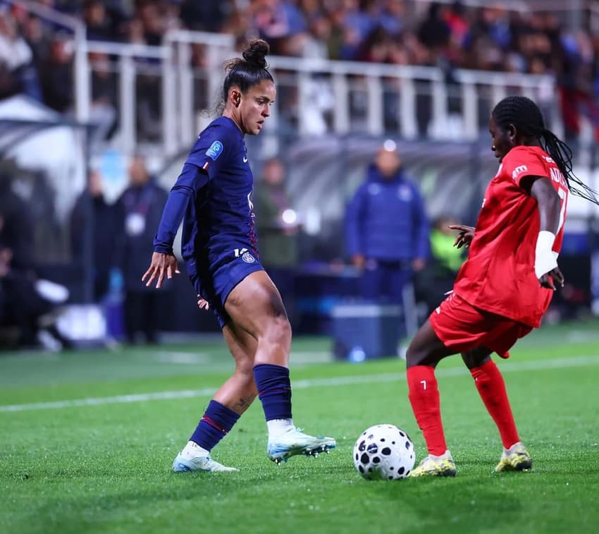 Isabela chagas no PSG. (Foto: Reprodução/redes sociais)