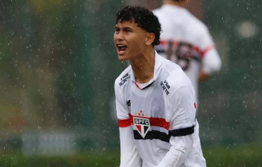 Angelo Candido, destaque do São Paulo (Foto: Rubens Chiri / São Paulo FC)
