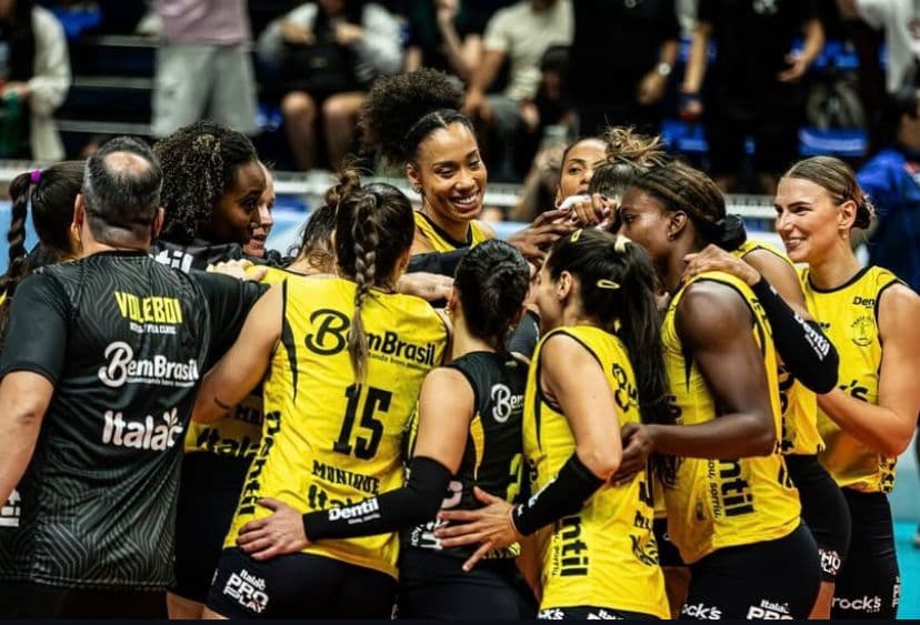Dentil Praia Clube na final do Mineiro de Vôlei Feminino 2025 (Foto: Mari Mendonça/DPC)
