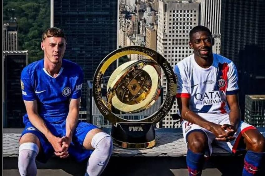 Cole Palmer, astro do Chelsea, e Dembélé, craque do PSG