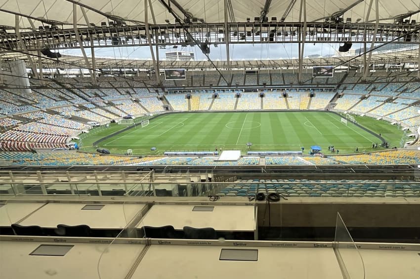 Maracanã antes de Flamengo x Palmeiras (Foto: Divulgação)