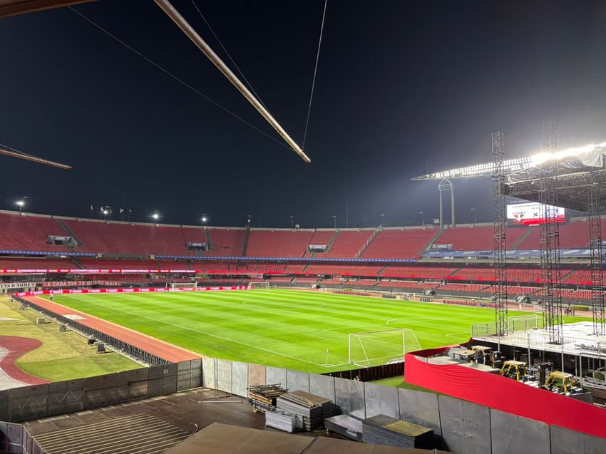 Estádio do São Paulo Morumbis gramado Morumbi