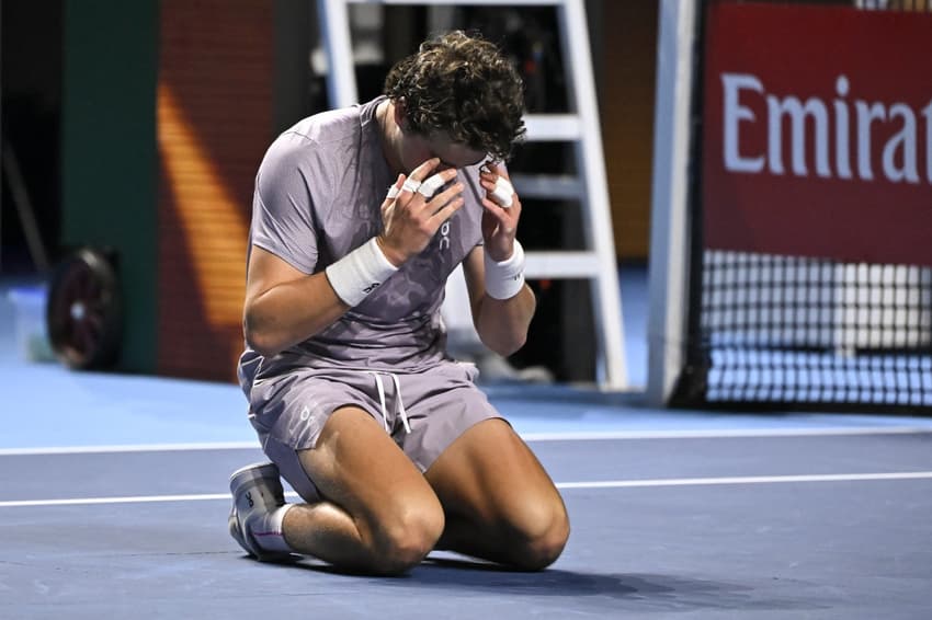 João Fonseca vence ATP Basileia. (Foto: Fabrice COFFRINI / AFP)