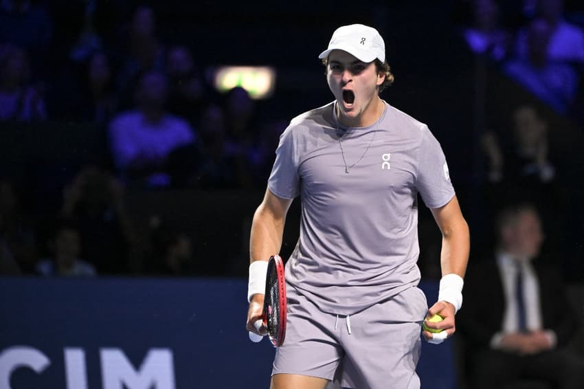 João Fonseca vence ATP Basileia. (Foto: Fabrice COFFRINI / AFP)