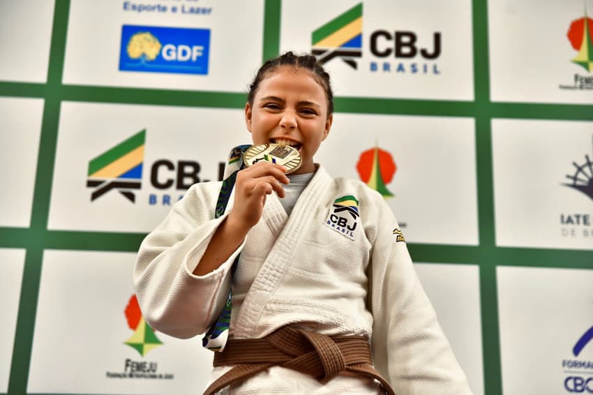 Gabriela Pereira, atleta do Reação (Foto: Divulgação/ Instituto Reação)