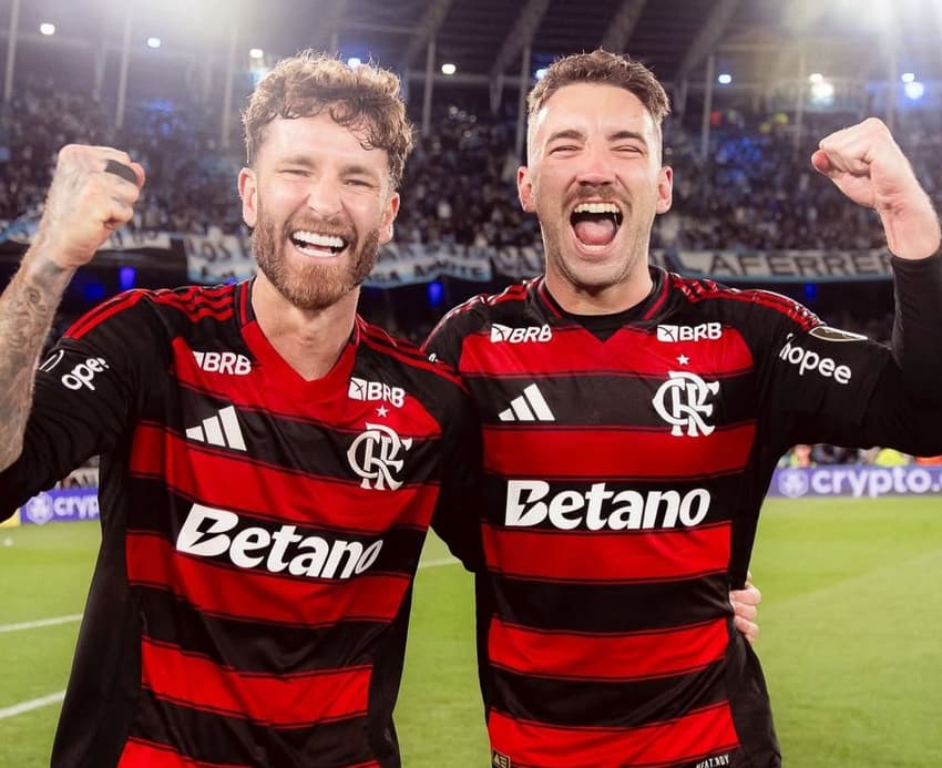 Léo Ortiz e Léo Pereira - Flamengo