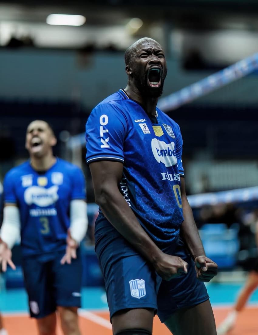 Abouba na Superliga 24/25 (Foto: Hedagard de Moraes)