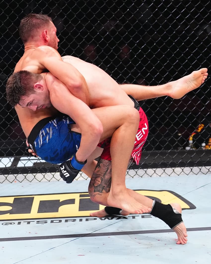 Brendan Allen encerrou invencibilidade de De Ridder