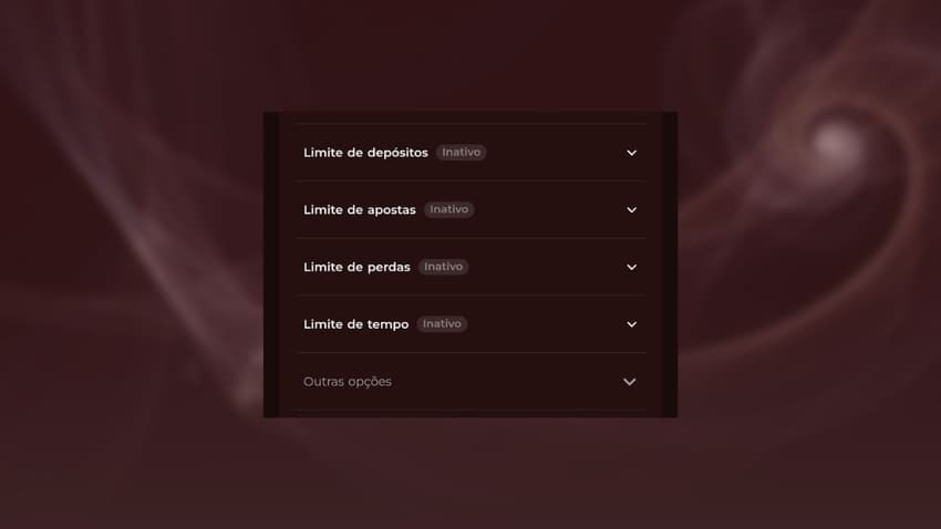 Captura de tela das ferramentas de jogo responsável que provam que a BateuBet é confiável