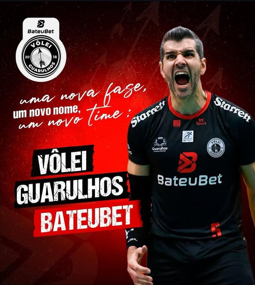 BateuBet é confiável e patrocina o Vôlei Guarulhos