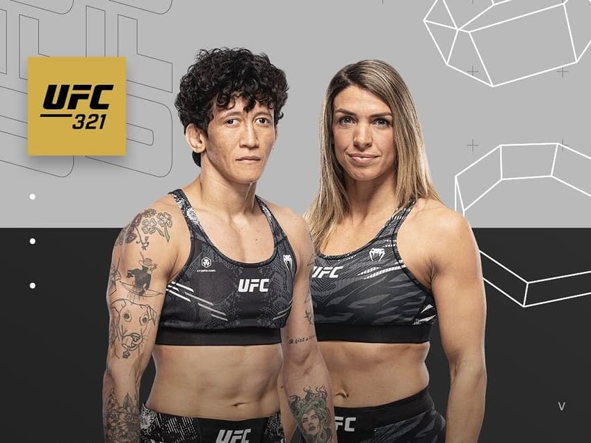 Jandiroba x Dern - card para duelo de brasileras no UFC (Foto: Reprodução Instagram UFC)