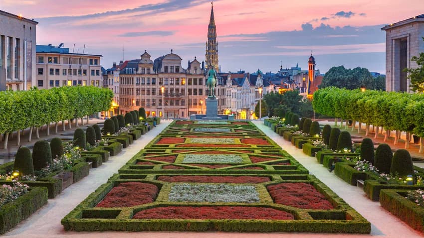 Imagem da ING Arena, onde acontece o ATP 250 de Bruxelas, na Bélgica (Divulgação/Getty Images)
