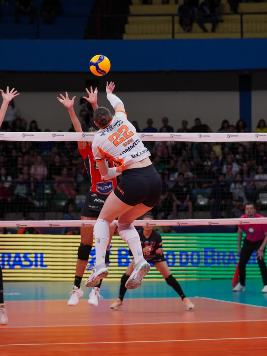 Caitie Baird foi um dos destaques da partida