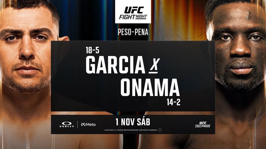 Post oficial para a luta principal do UFC Vegas 110 (Foto: Divulgação/UFC)