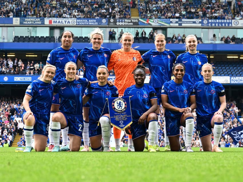 Chelsea é o atual campeão da Super Liga Inglesa Feminina. (Foto: Chelsea/Divulgação)