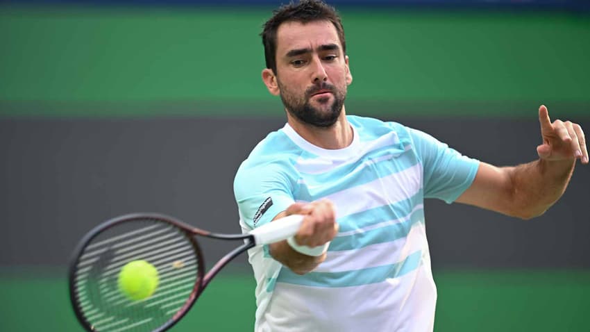 O croatra Marin Cilic em Xangai (Divulgação)