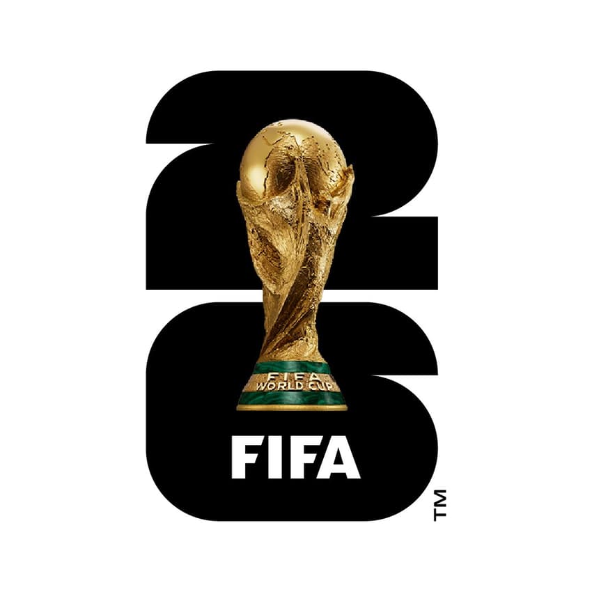 Logo oficial da Copa do Mundo de 2026