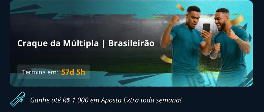 Captura de tela exibe os detalhes do Craque da Múltipla na Novibet.