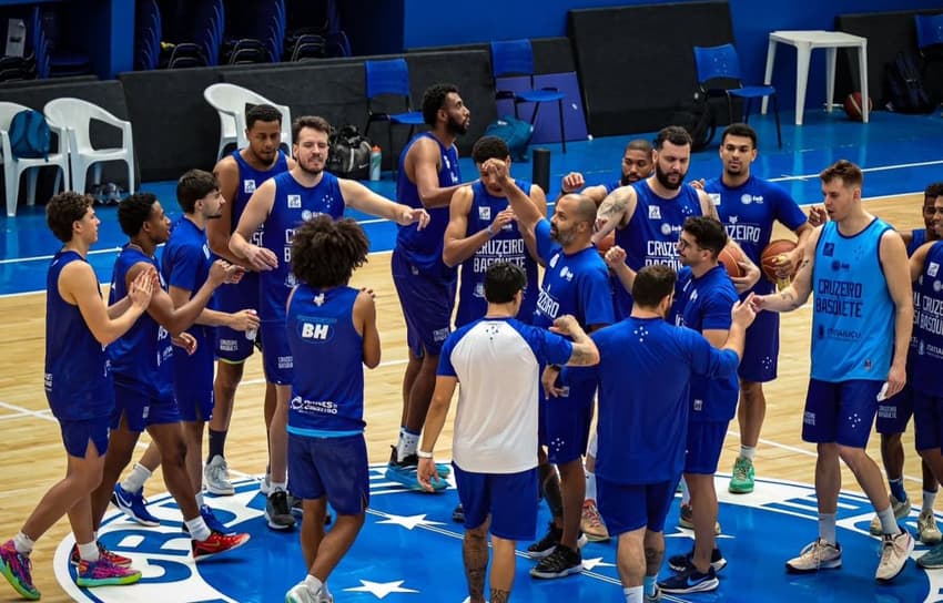 Cruzeiro se prepara para disputar NBB (Foto: Reprodução Instagram)