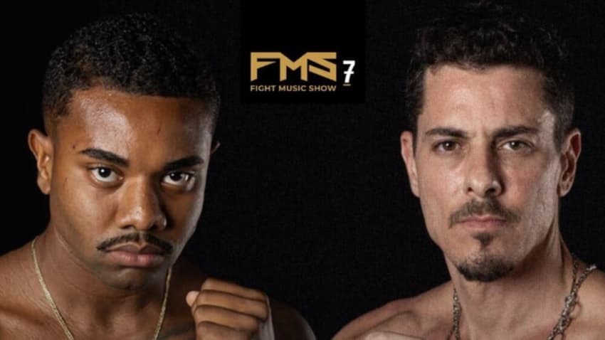 Card oficial do Fight Music Show 7 (Foto: Divulgação/FMS)