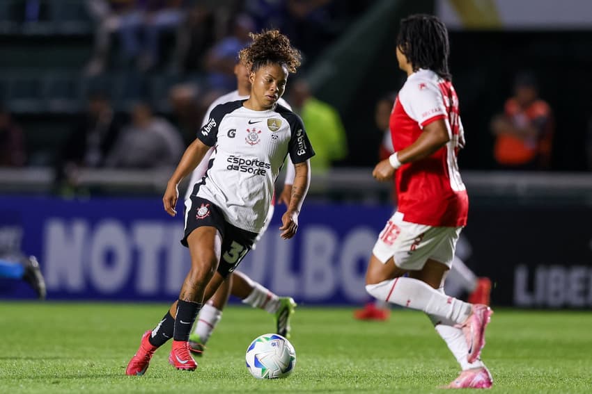 Day Rodríguez durante Corinthians x Santa Fe, pela Libertadores Feminina, (Foto: Staff Images Woman/Conmebol)