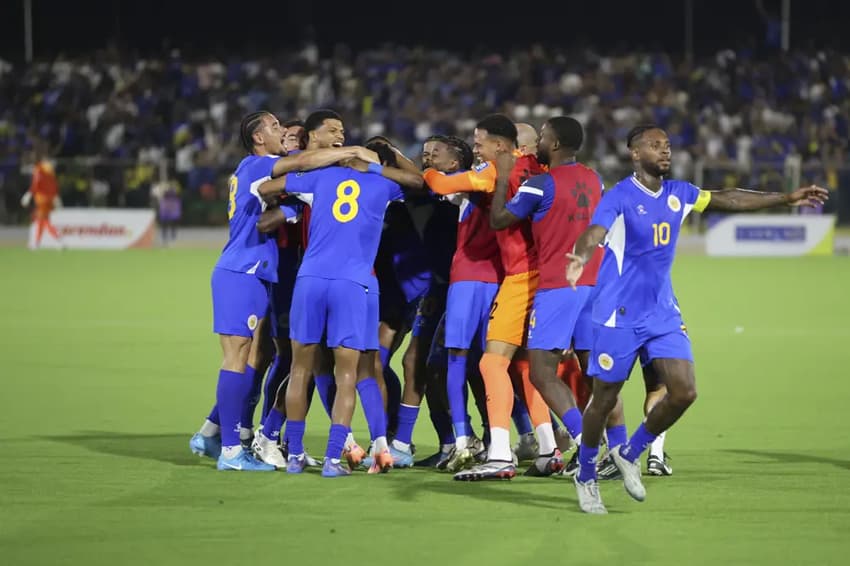 Curaçao venceu a Jamaica por 2 a 0 (Foto: Divulgação/Concacaf)