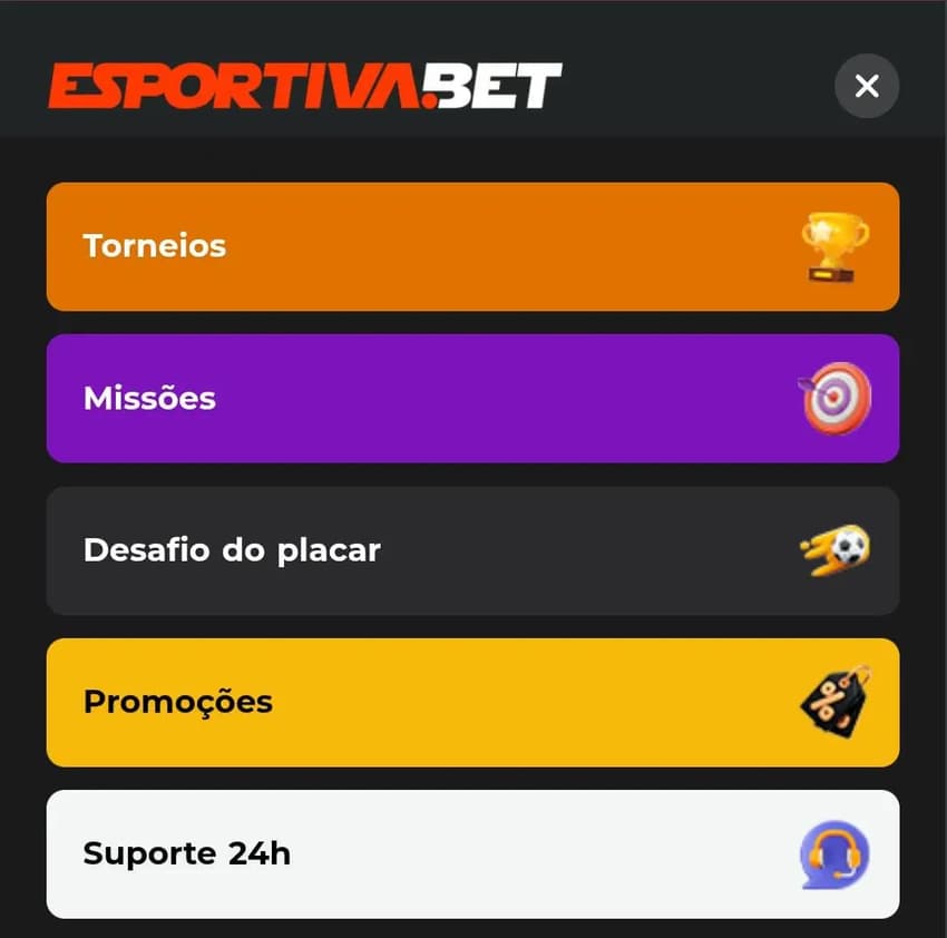 Como encontrar o Suporte 24h da Esportiva bet.