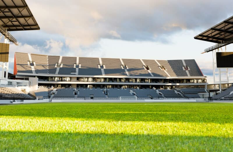 Estádio de Toronto, no Canadá, está sendo ampliado para receber seis jogos da Copa do Mundo