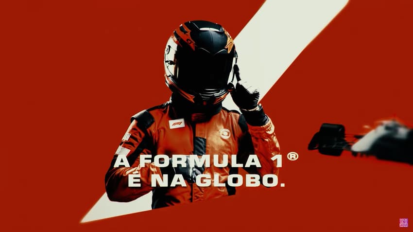 Chamada da F1 2026 na Globo (Fpto: Reprodução / TV Globo)