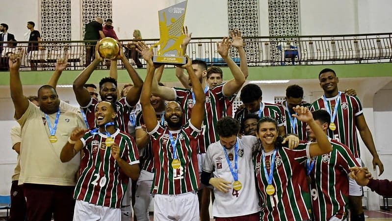 Fluminense é campeão do Estadual de Vôlei (Foto: Divulgação / Fluminense)