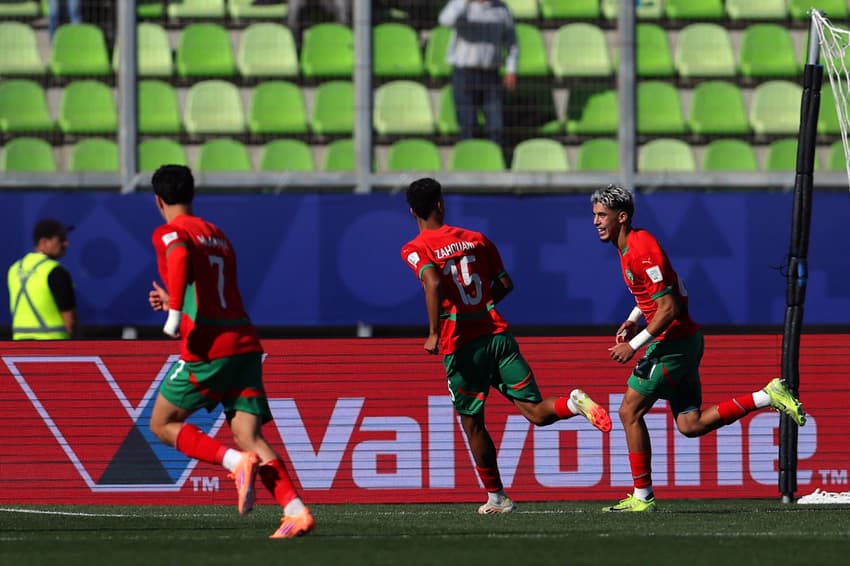 Marrocos eliminou a França e se classificou à final do Mundial Sub-20 (Foto: Javier TORRES / AFP)