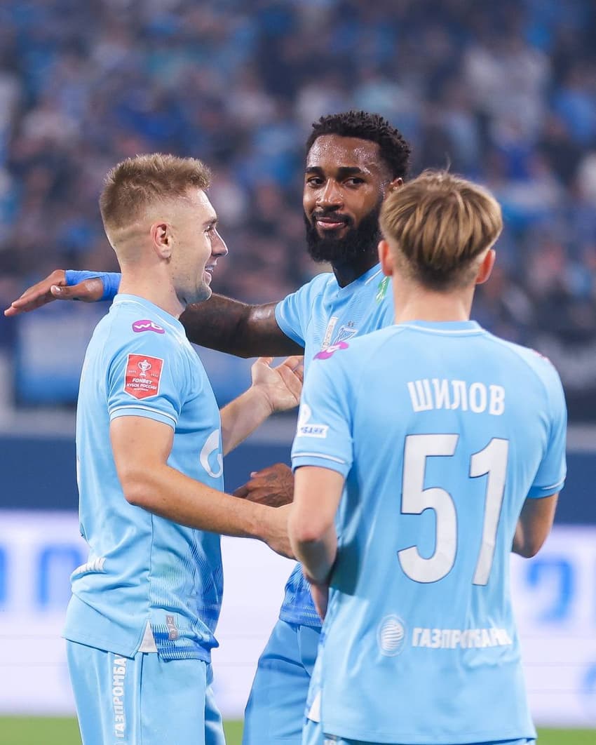 Gerson em ação pelo Zenit (Foto: Divulgação/Zenit)