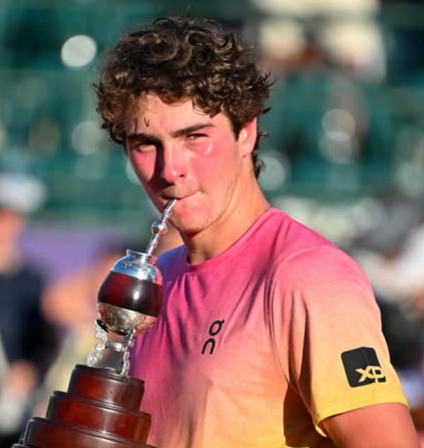 Em Buenos Aires, João Fonseca conquistou o primeiro ATP da carreira (Arquivo)