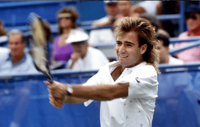 O ídolo americano André Agassi (Reprodução)