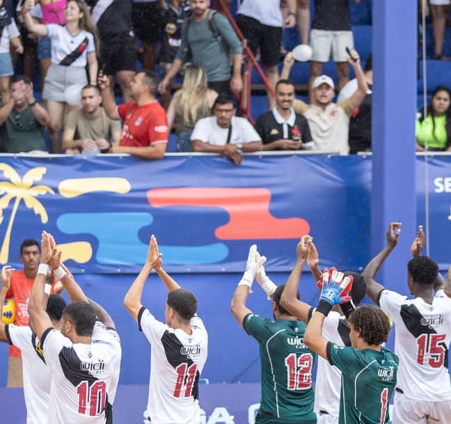 Vasco vence o Flamengo por 5 a 4 e conquista o tricampeonato da Copa do Brasil de Beach Soccer (Foto: Reprodução / Instagram)