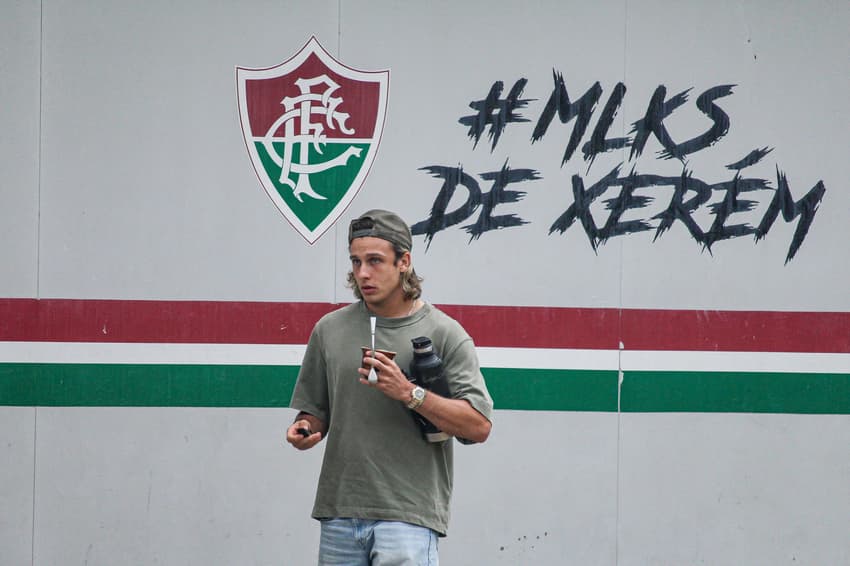 Canobbio conhece Xerém, base do Fluminense (Fotos: Leonardo Brasil/ Fluminense FC)