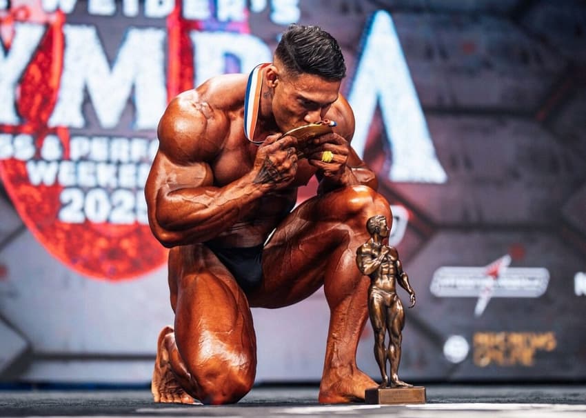 Ramon Dino foi campeão na categoria Classic do Mr Olympia 2025