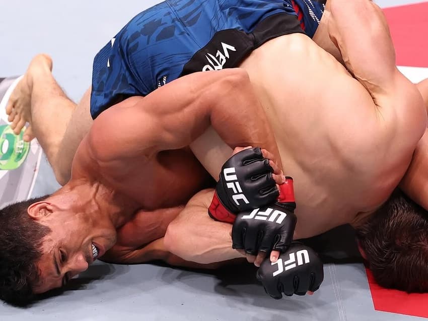 Jafel Filho vence Clayton Carpenter no UFC Rio (Foto: Reprodução/Instagram: @jafelfilho_ufc)