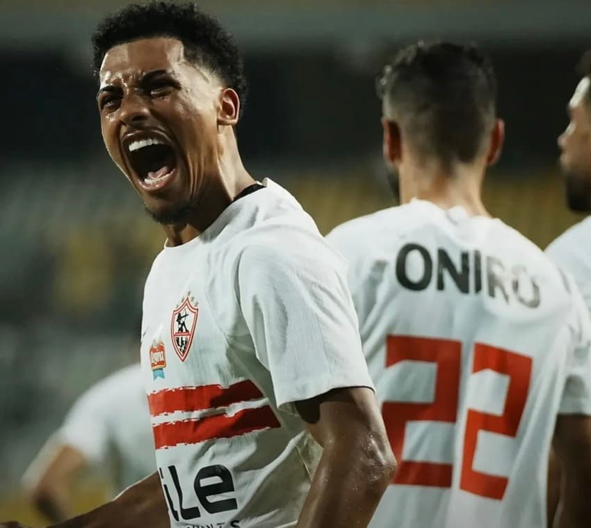 Juan Bezerra em ação pelo Zamalek (Foto: Divulgação)