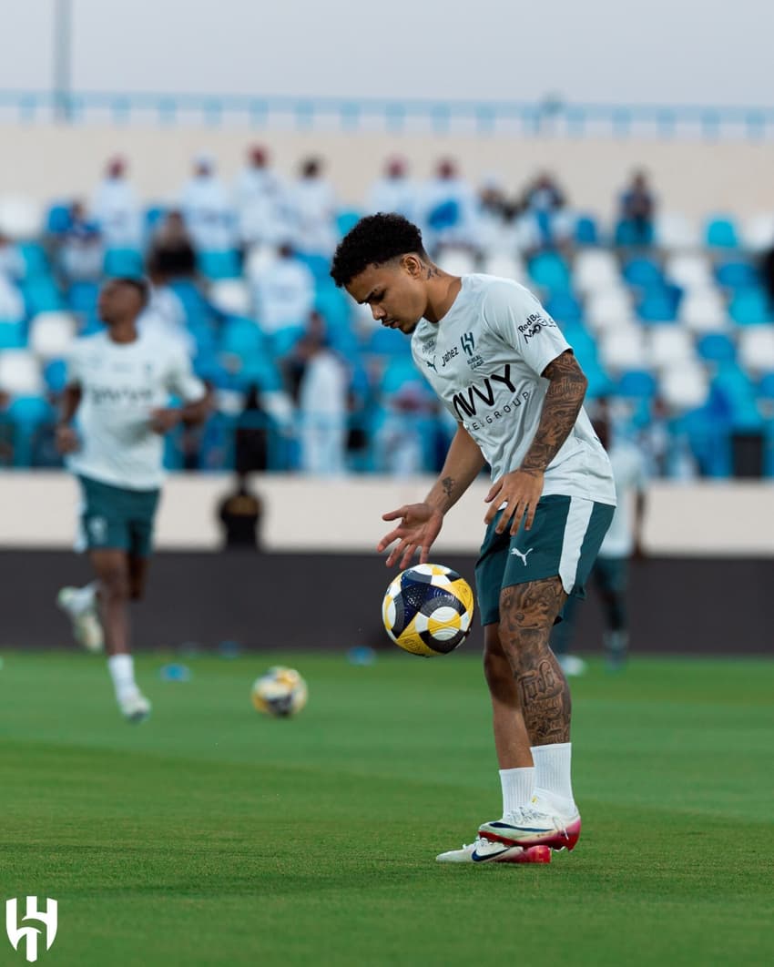 Kaio César em ação pelo Al-Hilal (Divulgação/Al Hilal)