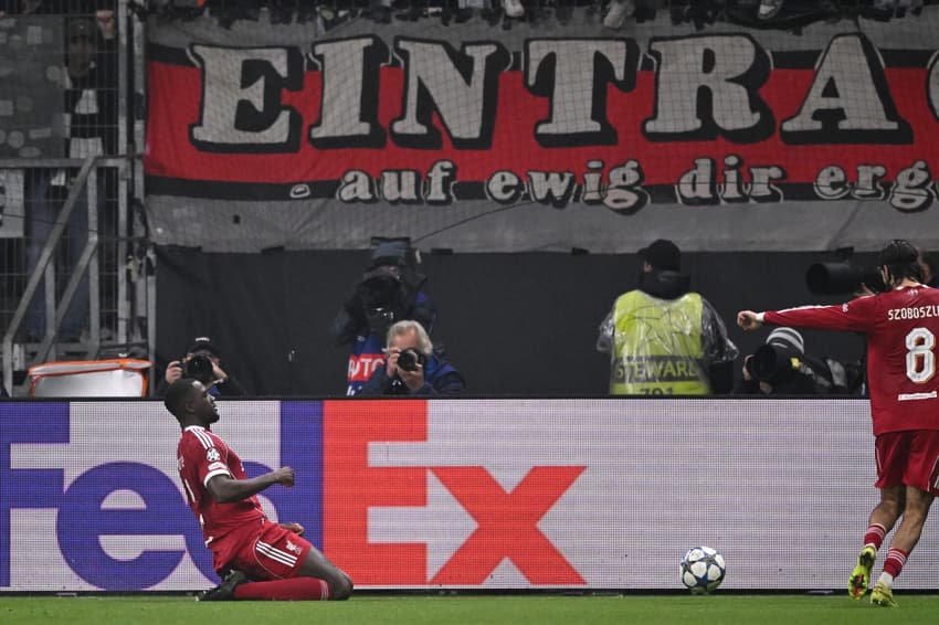 Pela Champions League, o Liverpool derrotou o Frankfurt por 3 a 1 (Foto: Kirill KUDRYAVTSEV / AFP)