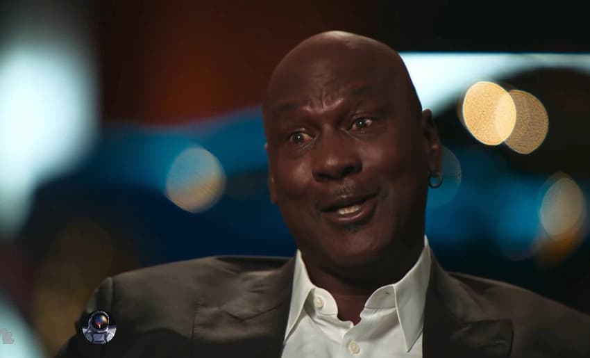 Michael Jordan se emociona ao falar da NBA (Foto: Reprodução X)