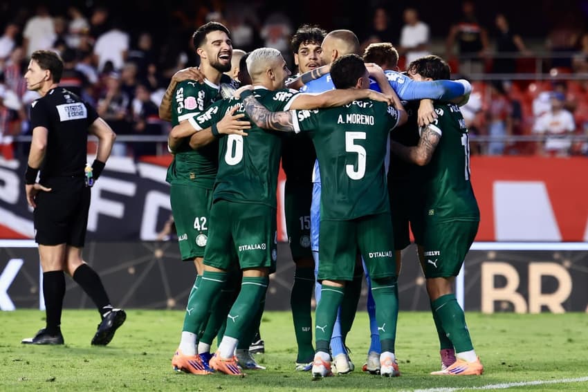 BRASILEIRO A 2025, SAO PAULO X PALMEIRAS