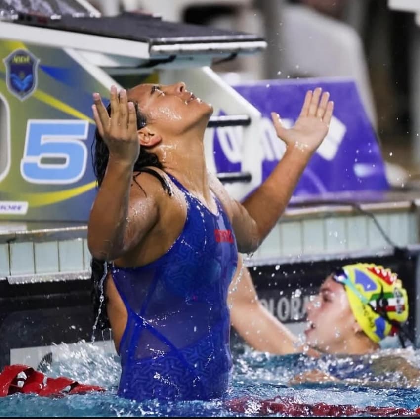 Pietra Saboia, atleta de natação (Foto: Reprodução Instagram)