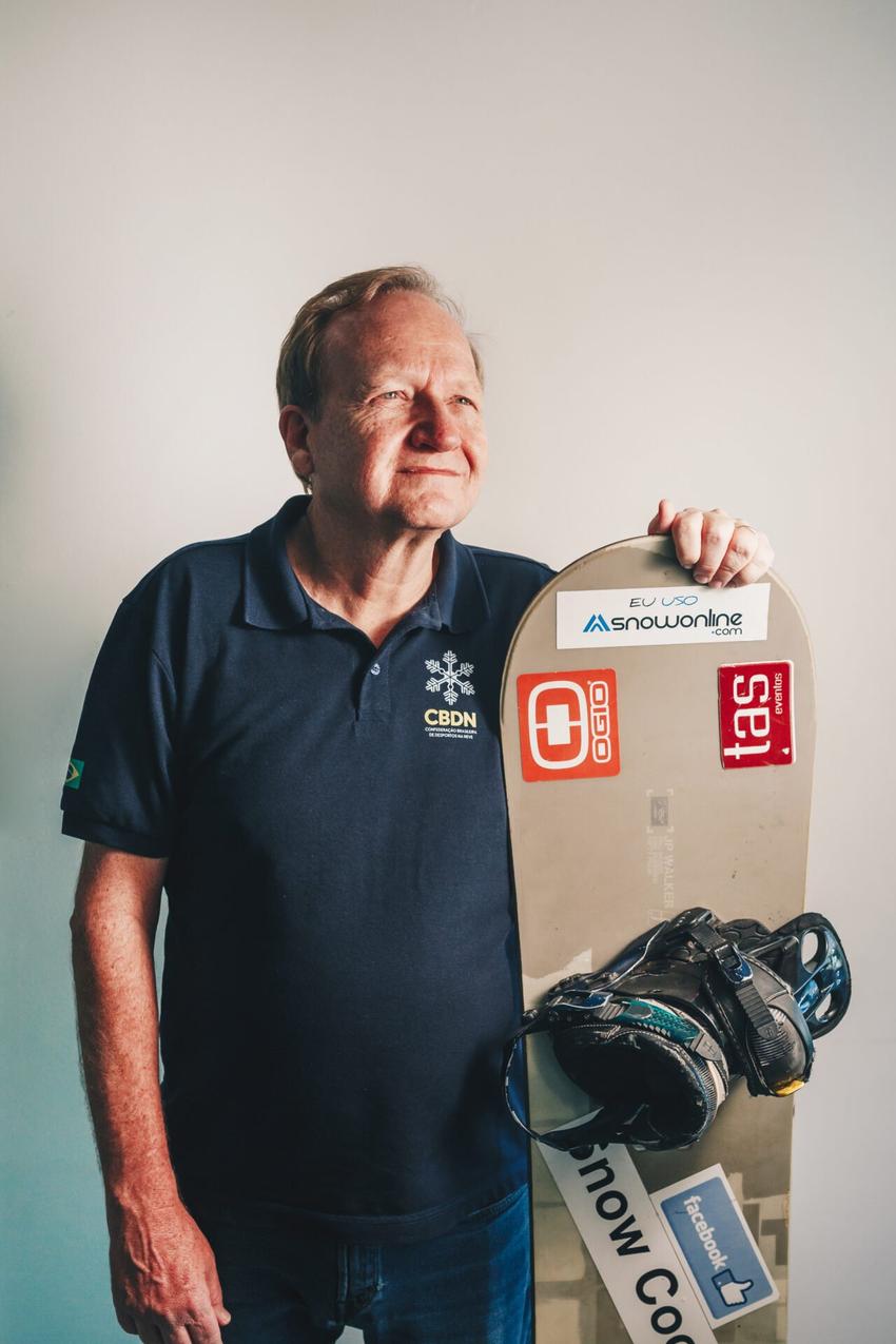 Anders Pettersson é presidente da Confederação Brasileira de Desportos na Neve (Dani Neves / CBDN)